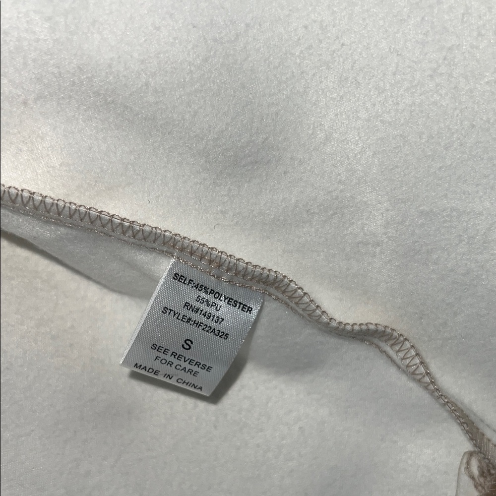 Fourth & Reckless Women's Tan Teddy Jacket.   CAJA. # 3 - Picture 10 of 10